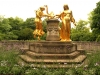 Mozartbrunnen auf der Bürgerwiese (Seevorstadt)
