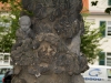 Detailaufnahme aus der Mitte vom Steinblumenbrunnen, Am Anfang (Gruna)