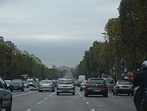 Verkehr auf dem Champ Elysses