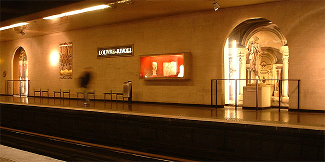 Kunst in der U-Bahn