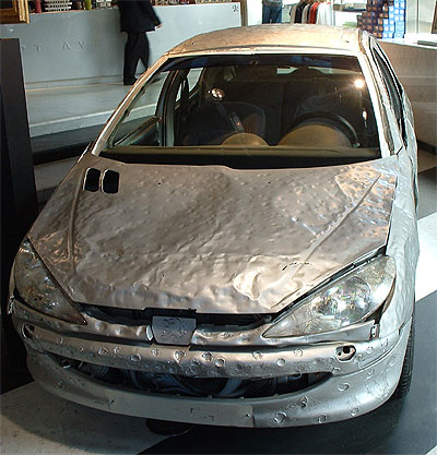 Aus dem Werbespot für den Peugeot 206