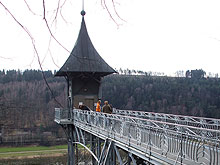 Ein toller Rundumblick vom Aufzugsturm