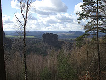 Blick in die Sächsische Schweiz