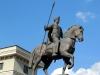 Denkmal für den Kosaken Charko, welcher der Legende nach die Stadt Charkow gründete +++ Памятник козаку Харько, который по легенде был основателем города Харькова