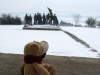 Gedenkstätte Buchenwald: meine Bärenmama sagt, dass es für die kleinen Bären ganz schön schweres Thema ist - deshalb ist das das Einzige, was ich sehen darf.
