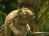 Detailaufnahme vom Delphinbrunnen auf der Brühlsche Terrasse (Innere Altstadt)