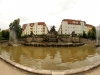 Neptunbrunnen im Krankenhaus Friedrichstadt (Friedrichstadt)