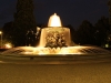 Stille Wasser am Albertplatz (Innere Neustadt) bei Nacht