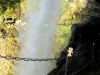 Heini machte hinter dem Wasserfall Storseterfossen den entspanntesten Eindruck