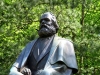 In Karlsbad fanden wir auch eine Karl-Marx-Statue. Der Name wurde allerdings der tschechischen Sprache angepasst und somit heißt er im Nachbarland eben Karel Marx.