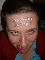 Sooo schlimm war es doch auch nicht, oder Olga ?